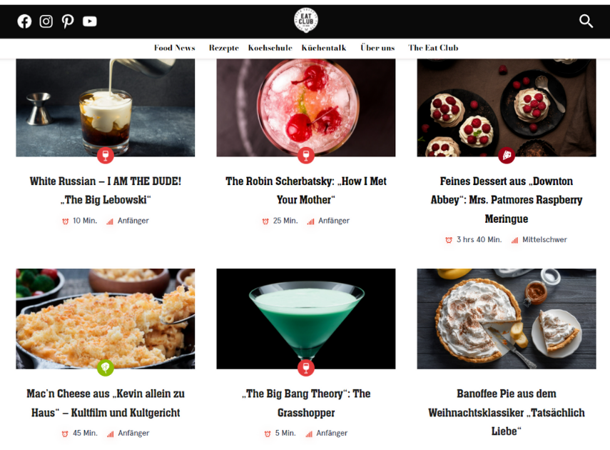 Screenshot Eatclub