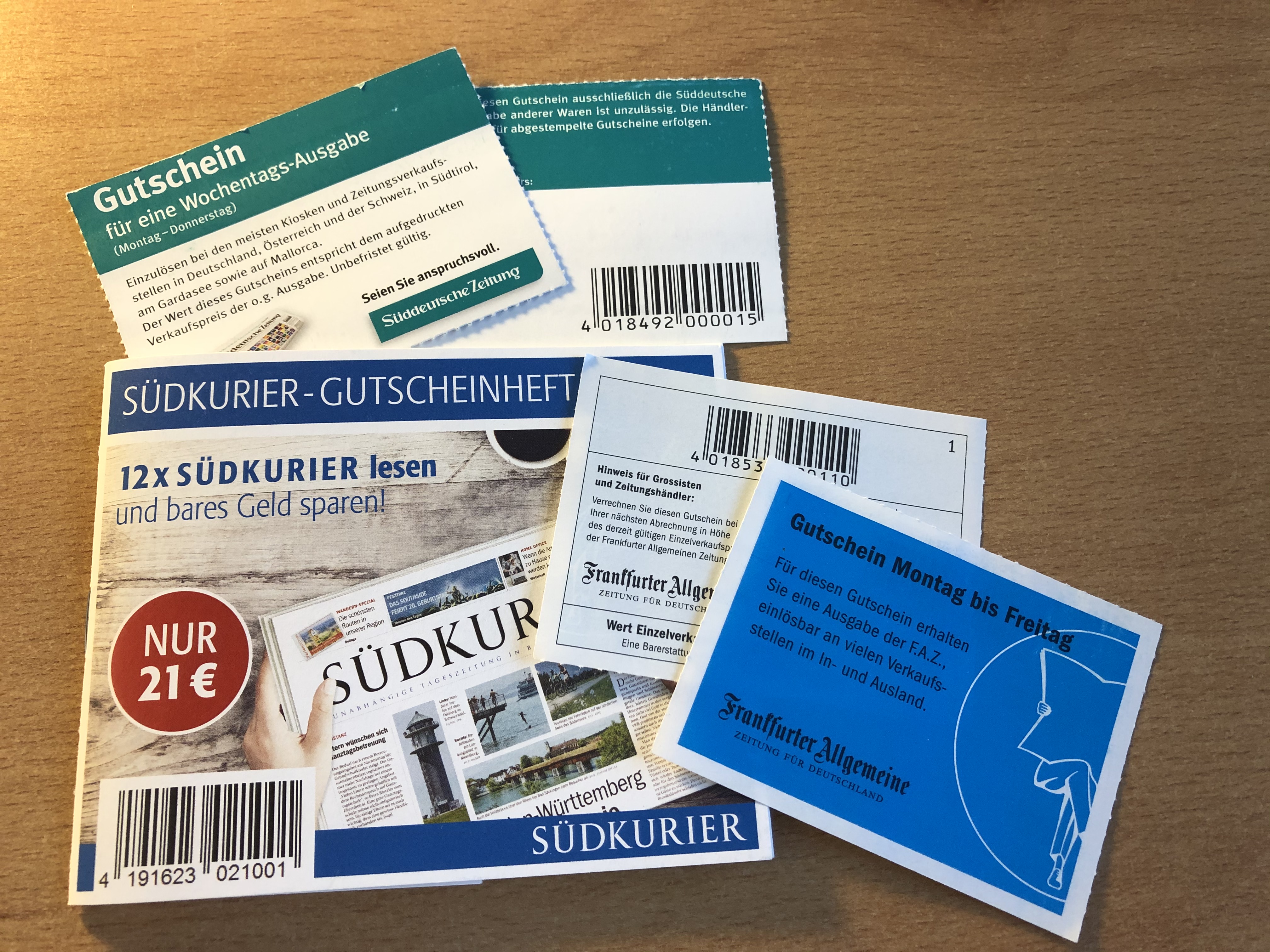 Gutscheine