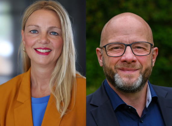 Andrea Rolfes und Stefan Gerold