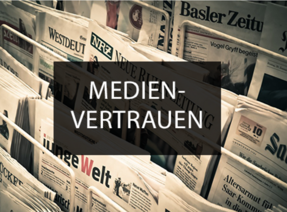 Titelbild der Langzeitstudie Medienvertrauen
