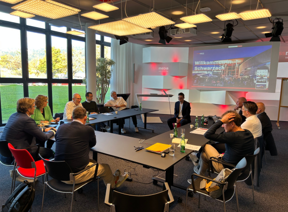 Die Teilnehmerinnen und Teilnehmer der Study Tour des BDZV-Vermarktungsausschusses.