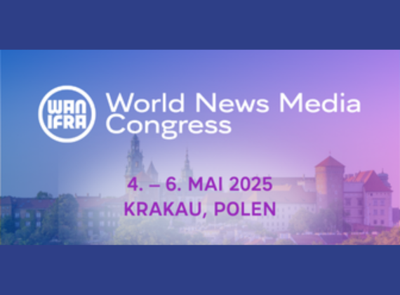 Logo des WAN-IFRA World News Media Congress 2025