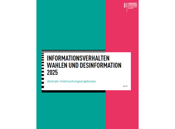 Cover der Forsa-Umfrage zur Desinformation