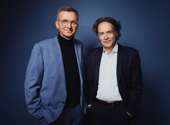 Jochen Wegner und Giovanni di Lorenzo.