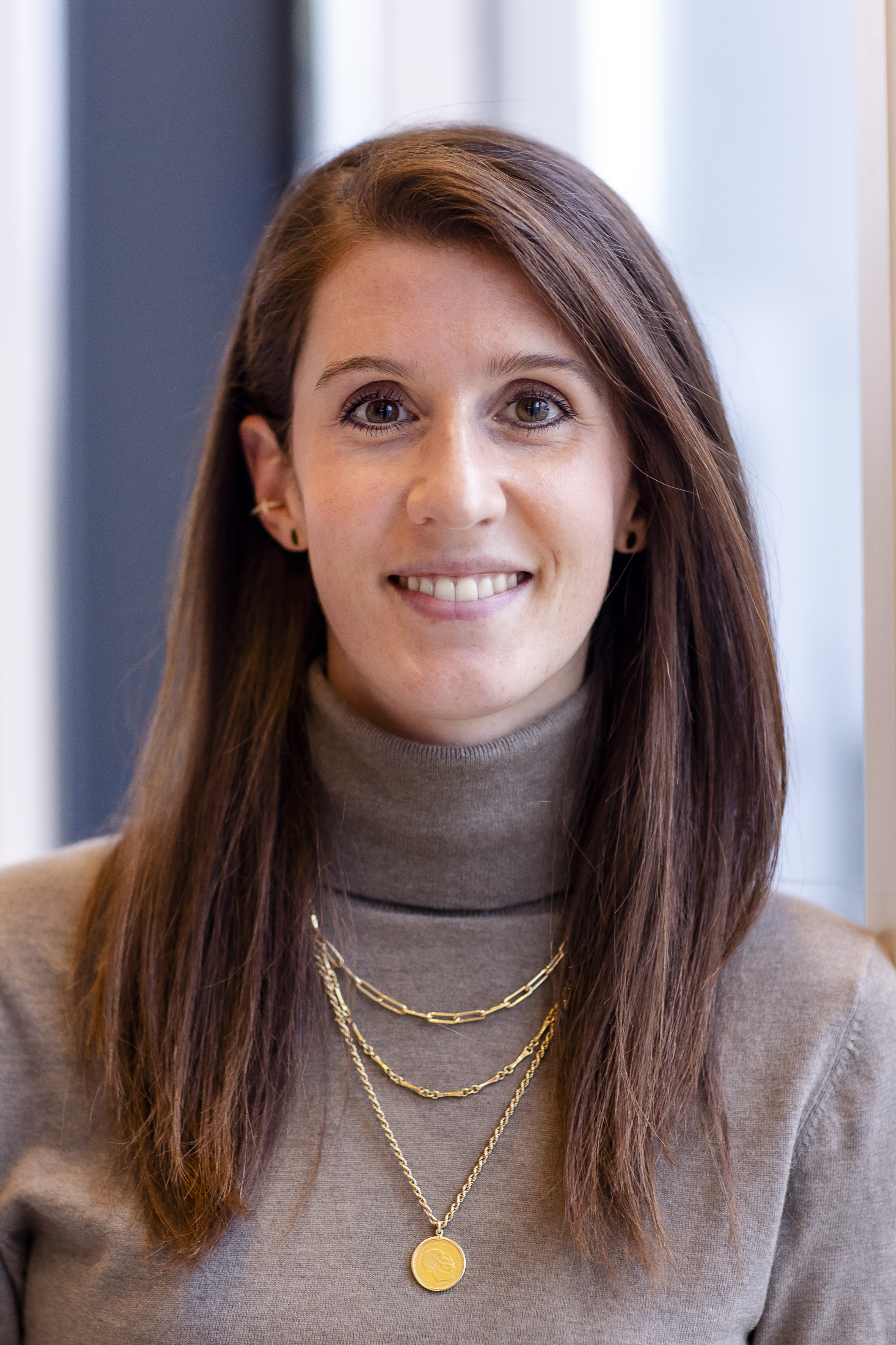 Porträtfoto von Feliça Eisenbeis, Leiterin Nachhaltigkeit der Rheinische Post Mediengruppe