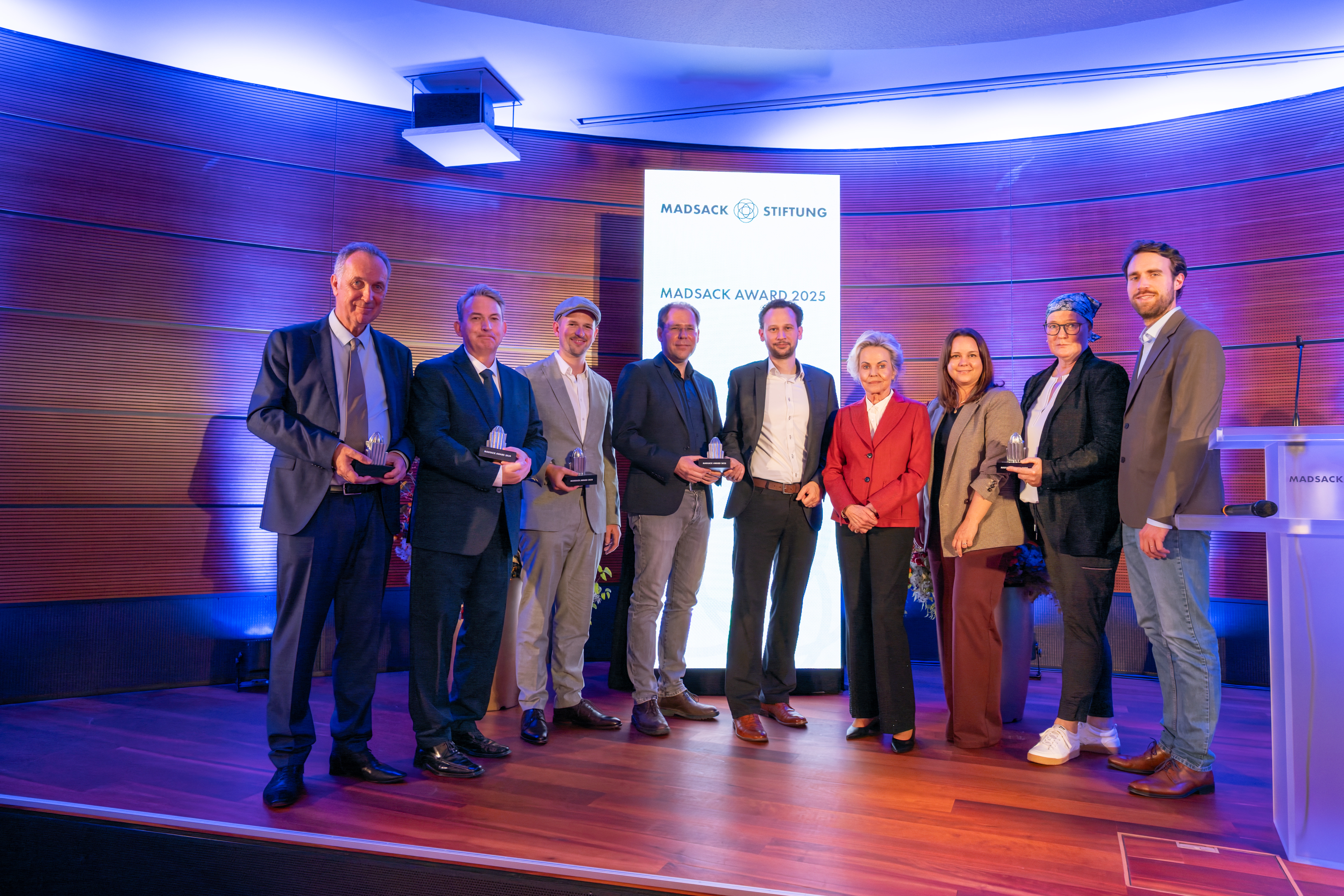 Gruppenfoto Preisträger Madsack Award 2025
