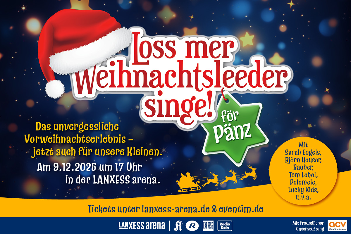 Banner Weihnachtslieder Singen Ksta Medien, Köln