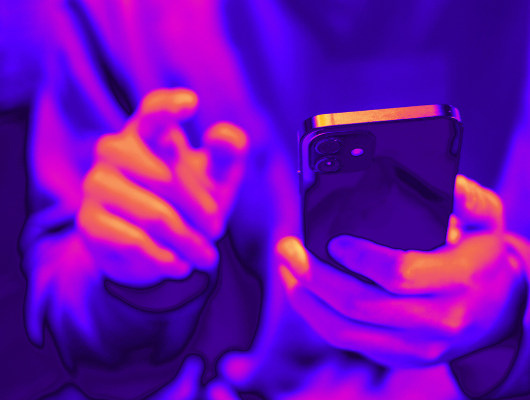 Smartphone Wärmebild