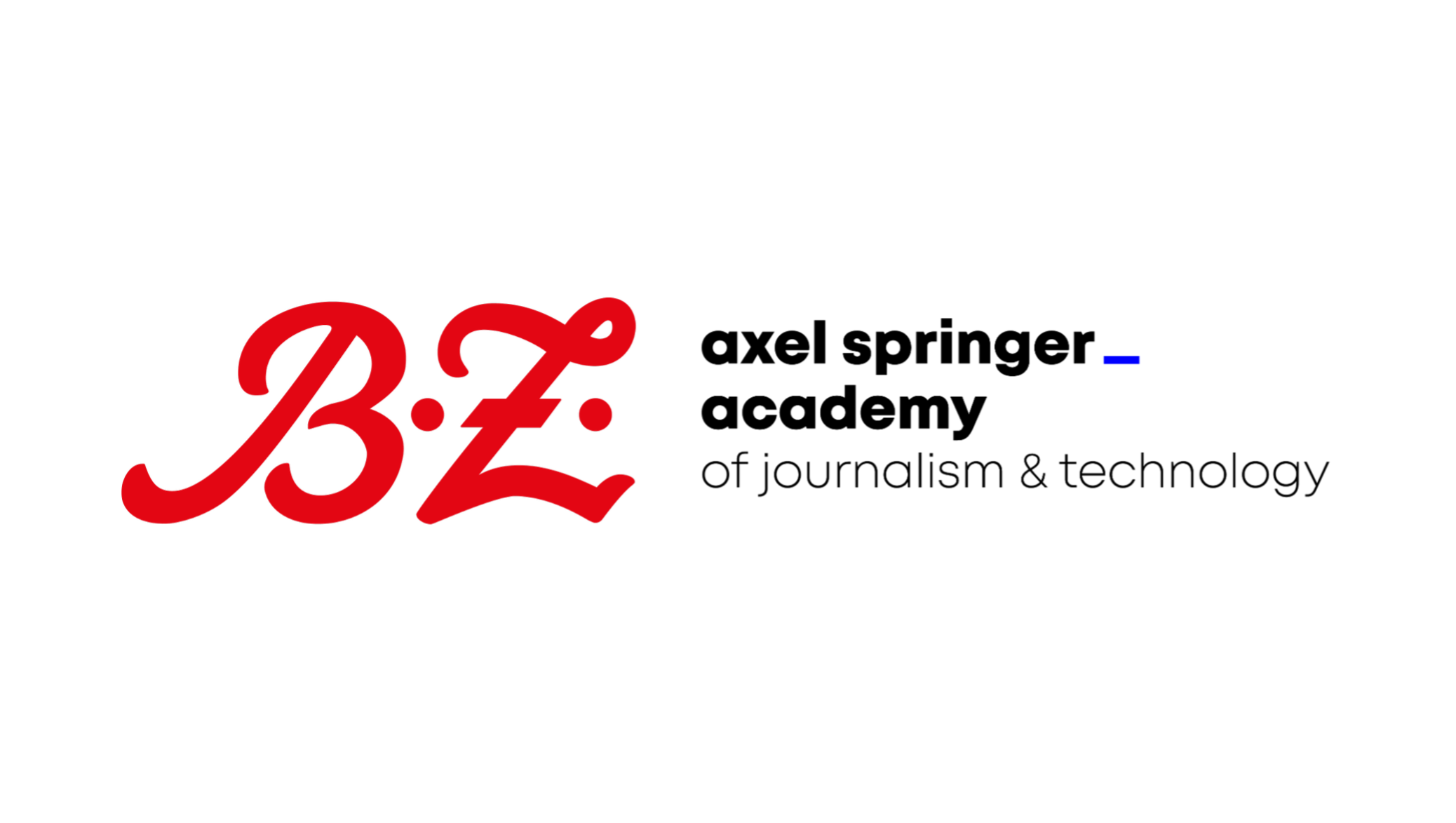 Logos B.Z. und Axel Springer Academy