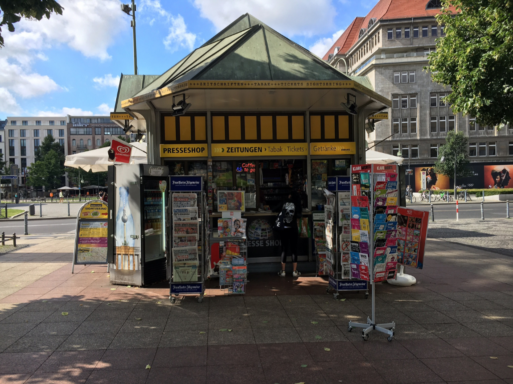 Zeitungskiosk am Wittenbergplatz