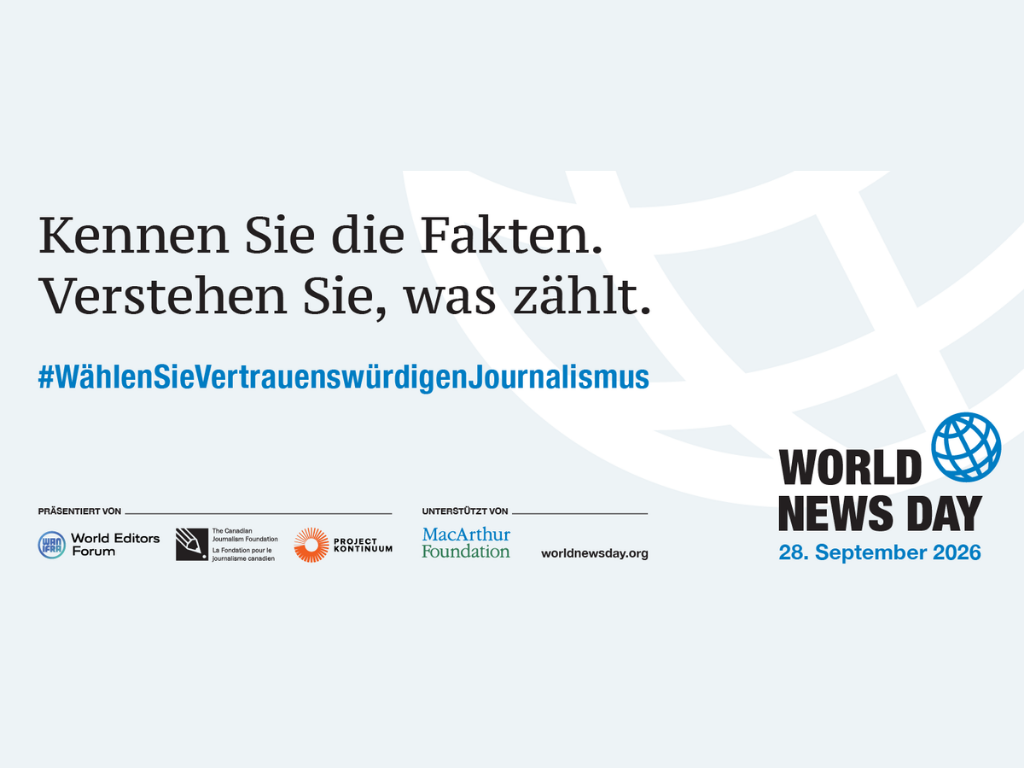 Banner World News Day