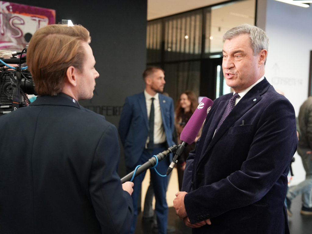 Söder bei den Medientagen München 2026
