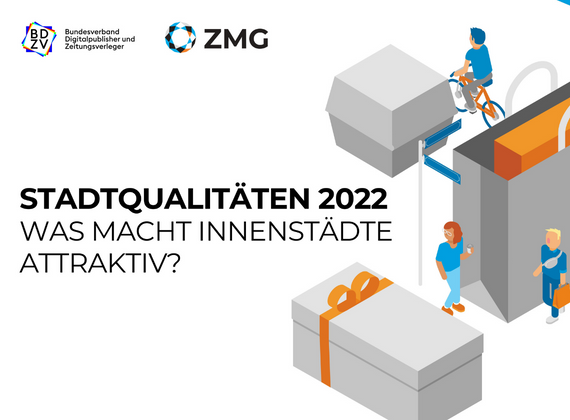 BDZV/ZMG-Studie "Stadtqualitäten"