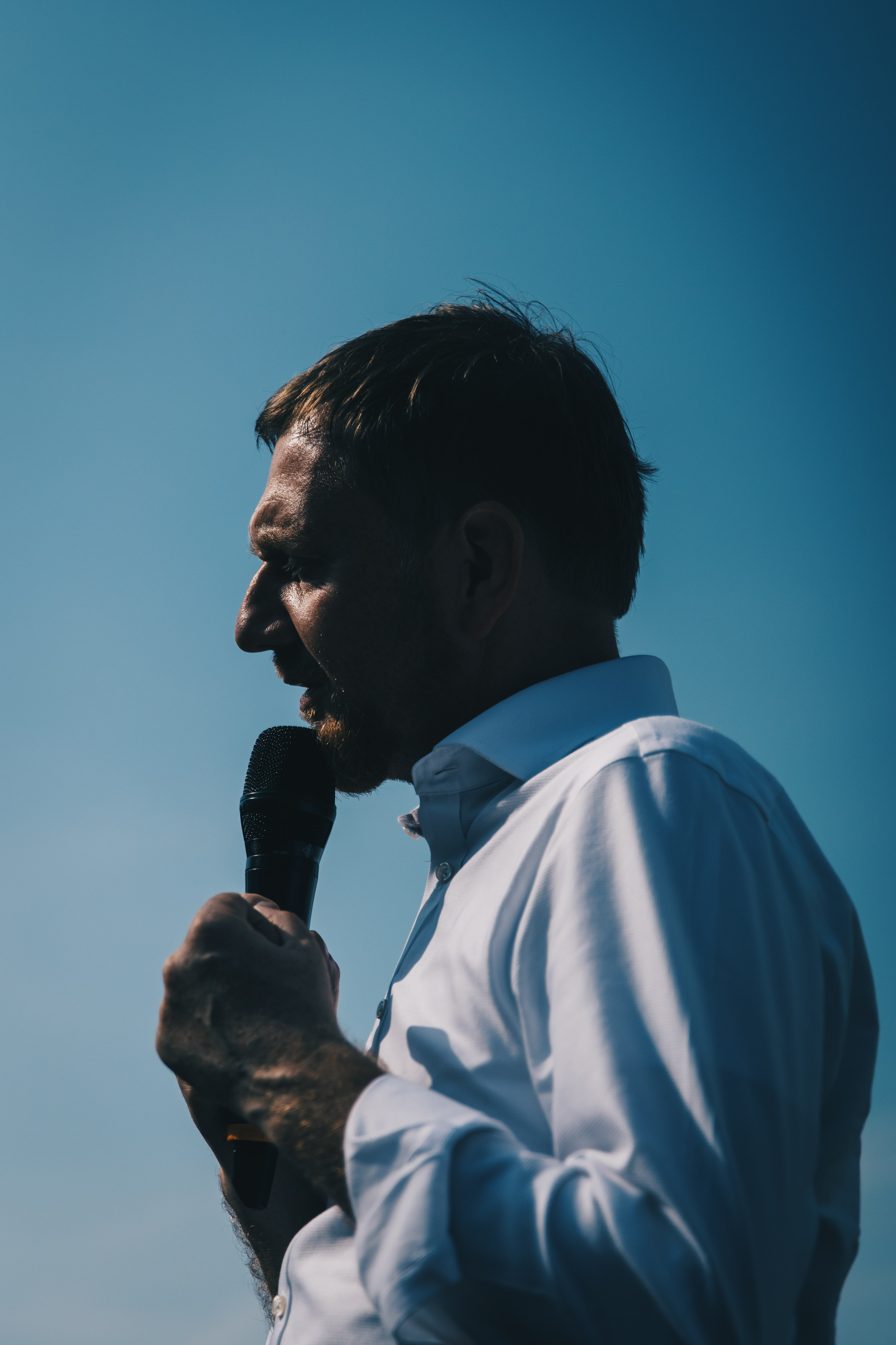 Michael Kretschmer im Wahlkampf in Sachsen