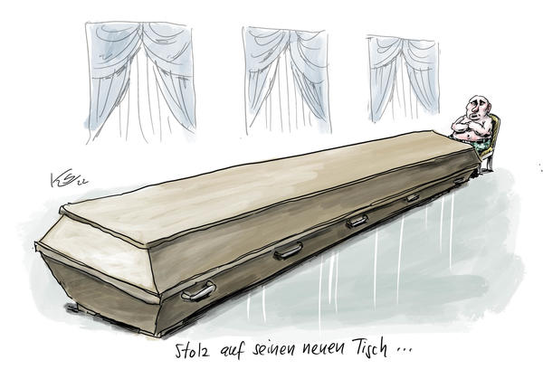 Karikatur von Klaus Stuttmann