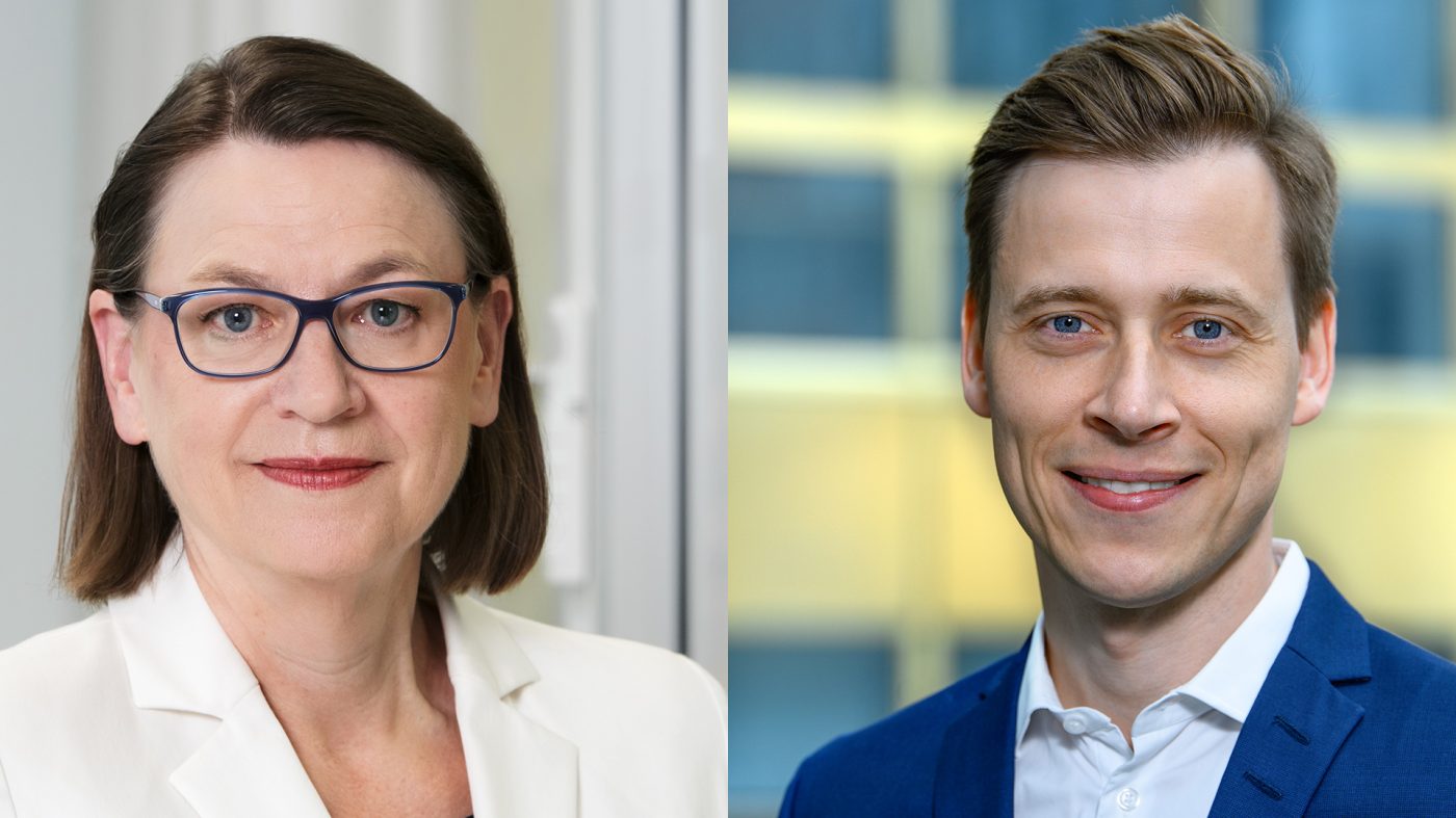 Edda Fels und Dr. Malte Wienker