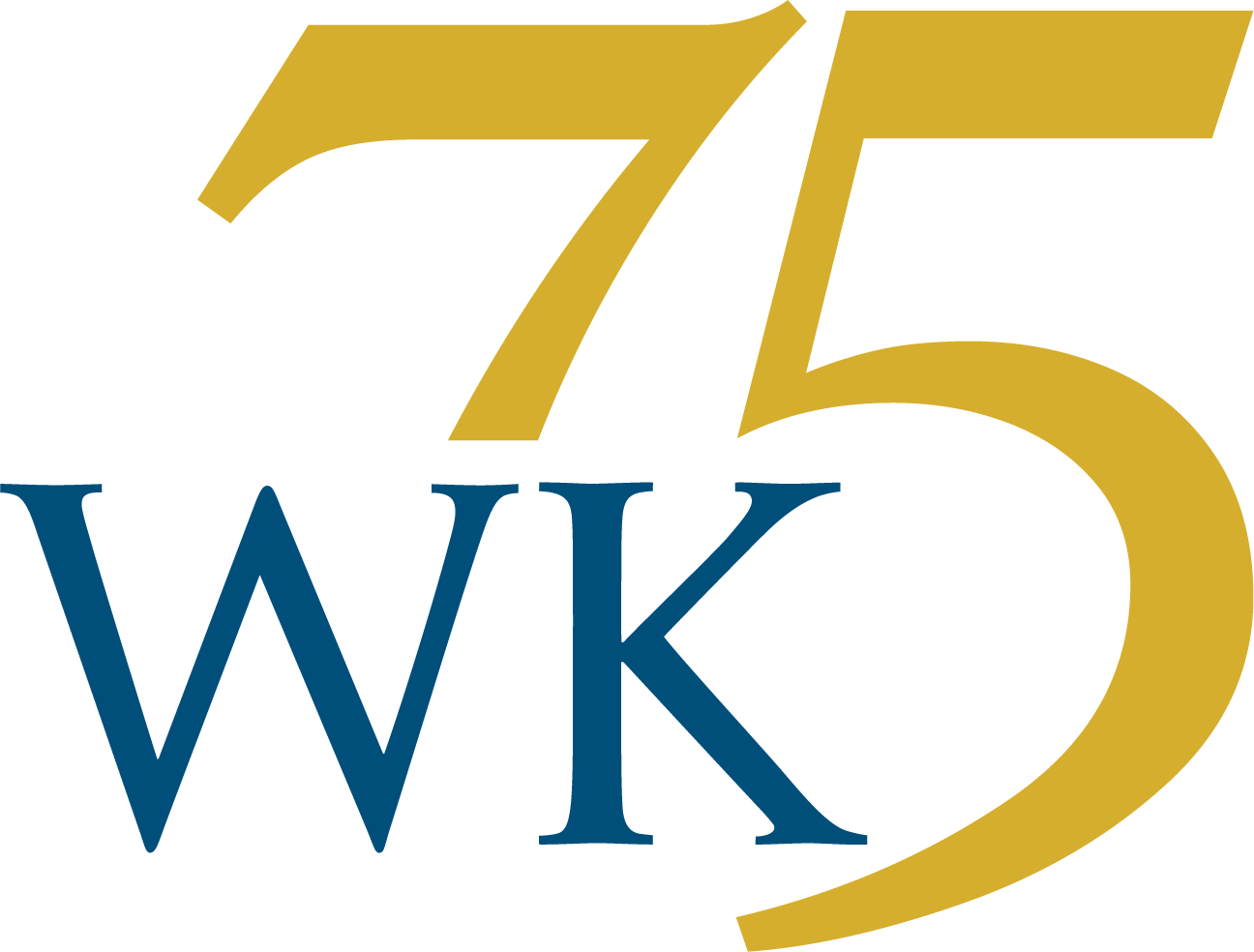75 Jahre Weser-Kurier Logo